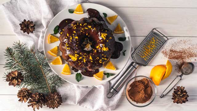 Chocolate Hazelnut Bundt Cake