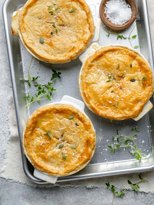Delicious chicken pot pie Recipe you can try it home