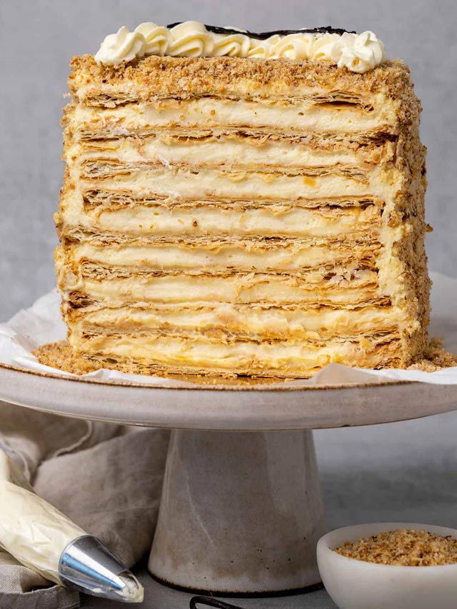 This Napoleon Cake Is So Good, It’s Worth the Calories!